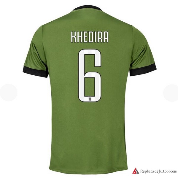 Camiseta Juventus Tercera equipación Khedira 2017-2018
